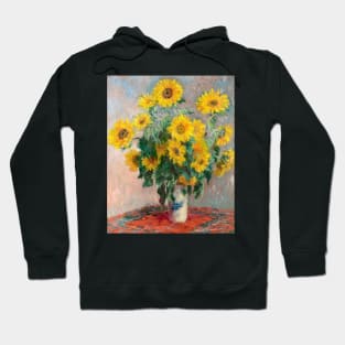 Bouquet of Sunflowers (1881) by Claude Monet Hoodie